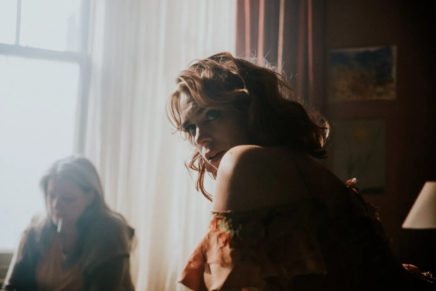 Фонове зображення Небезпечна жінка