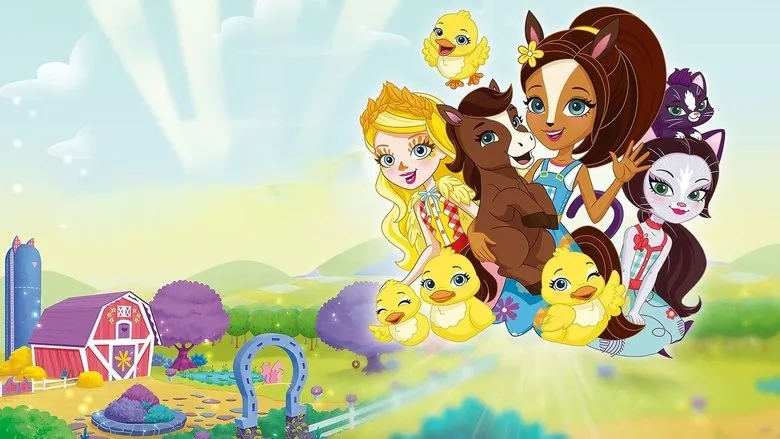 Фонове зображення Енчантімалс. Весна на врожайних полях