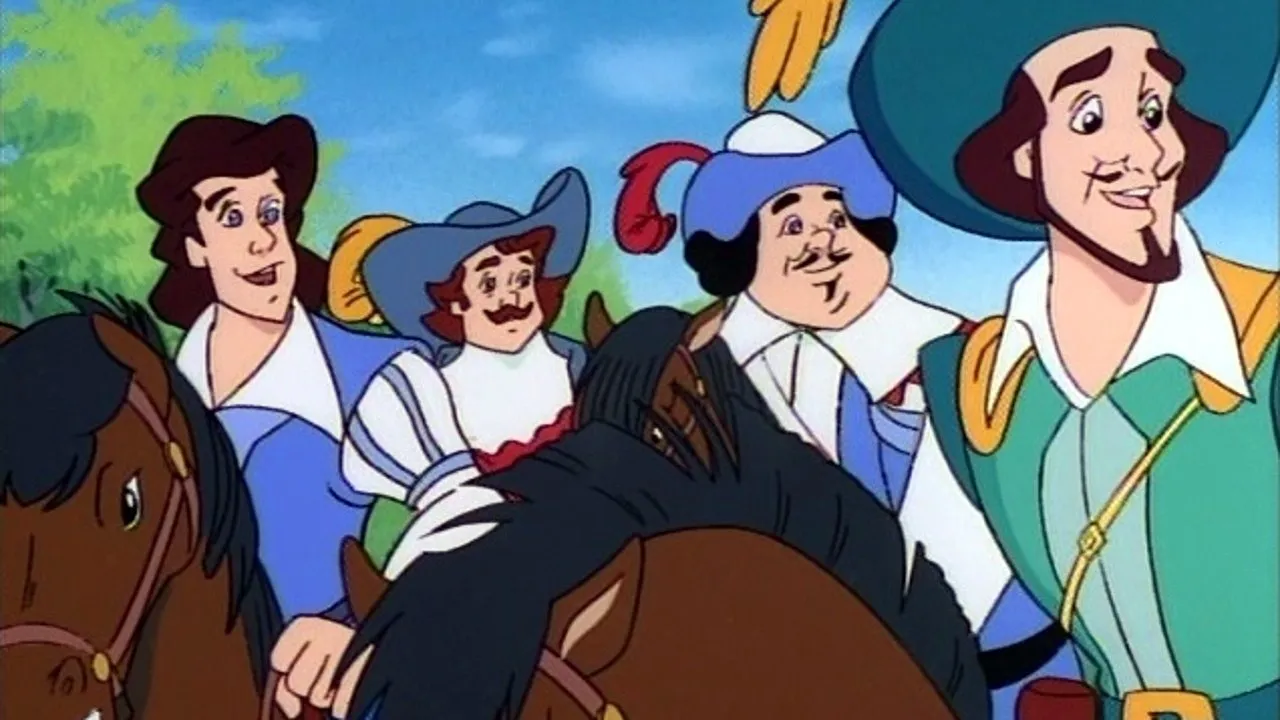 Фонове зображення Три мушкетери